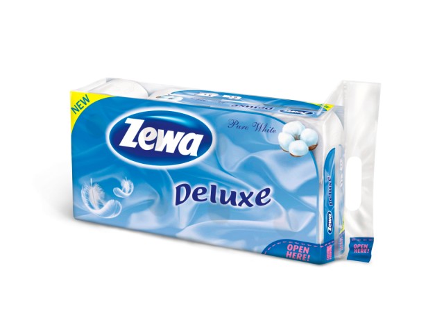 Zewa Deluxe 3 rétegű toalettpapír Delicate Care 8 tek