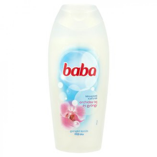 BABA tusfürdő 400ml Orchidea és Gyöngy