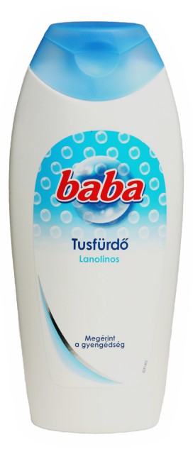 BABA tusfürdő 400ml Lanolin frissítő