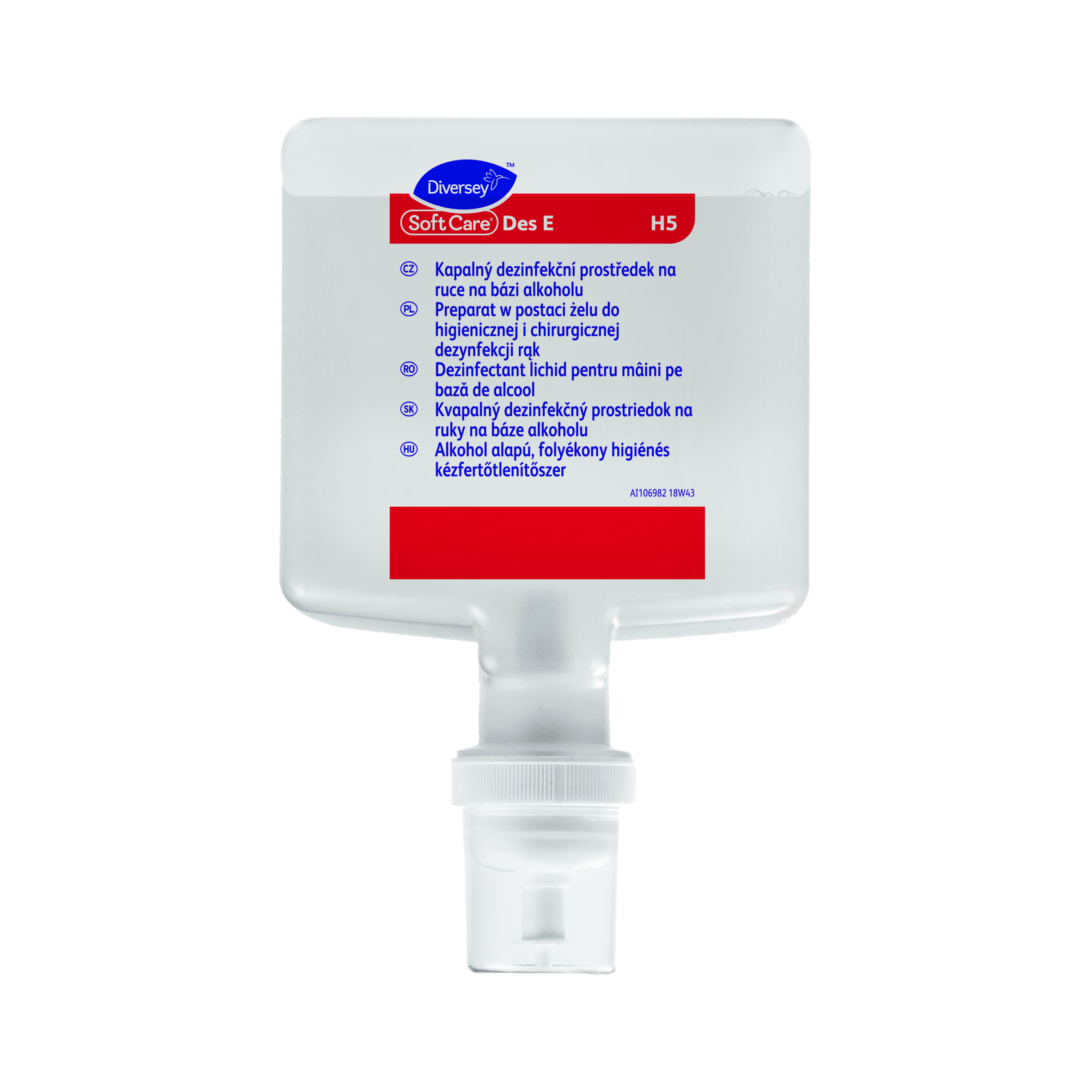 Soft Care Des E H5 IC 1,3 L  100938828  kézfertőtlenítő