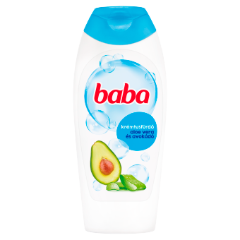 BABA tusfürdo 400ml ALOE Avocado