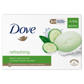 Dove krémszappan 4x90 g Refreshing