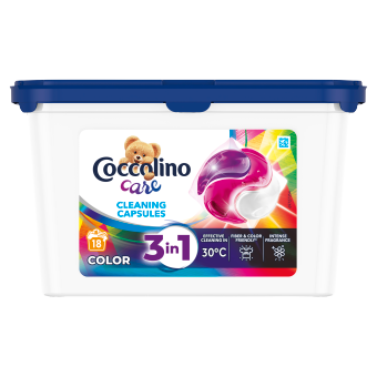 Coccolino Care mosókapszula 18 mosás Color 3in1 311 g