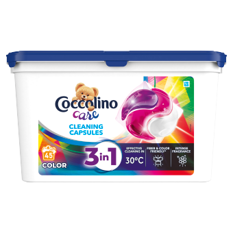 Coccolino Care mosókapszula 45 mosás Color 3in1 779 g