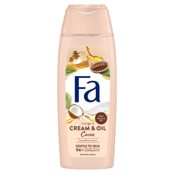 Fa krémtusfürdő Creme&Oil Kakaóvaj és kókuszolaj 200ml