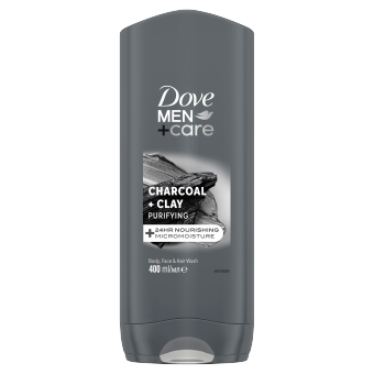 Dove tusfürdő Charcoal  400ml