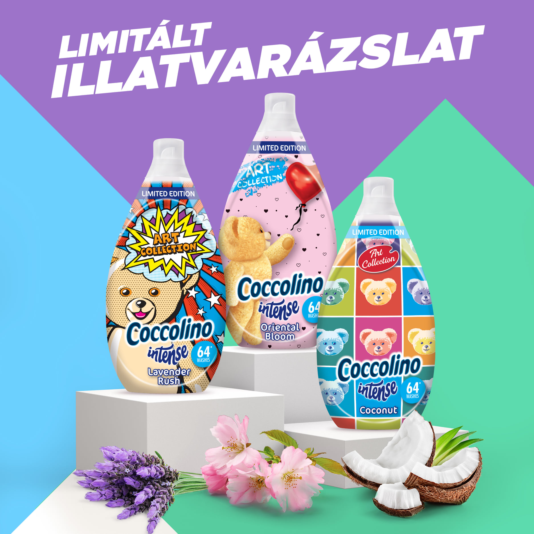 Coccolino öblítokonc. 960ml Limited Levendula