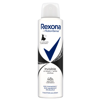 REXONA deo 150ML Invisible B&W