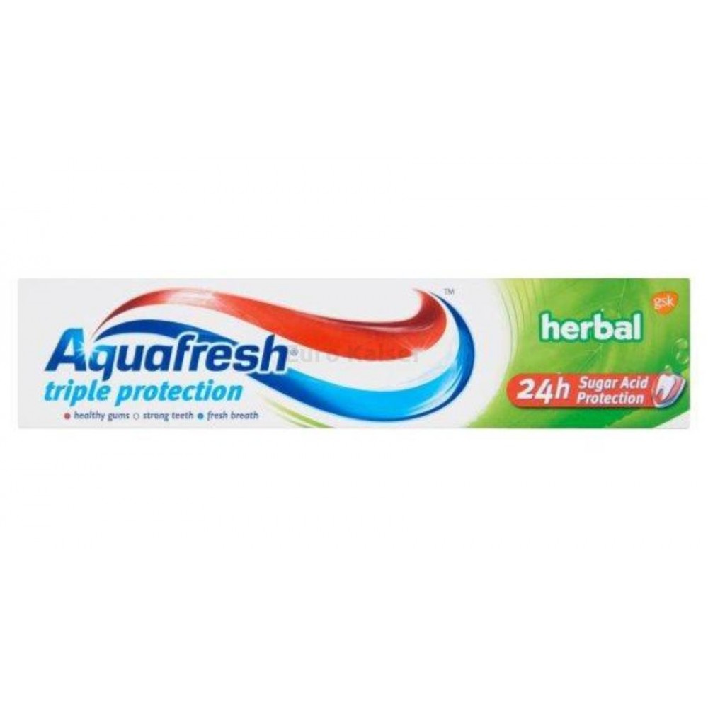 Aquafresh fogkrém 100ml Herbál