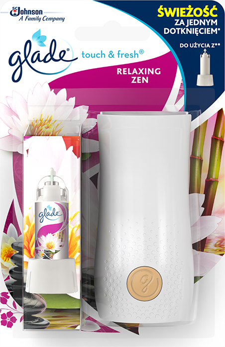 Glade One Touch 10ml Japán relaxingZen kész. 10ml