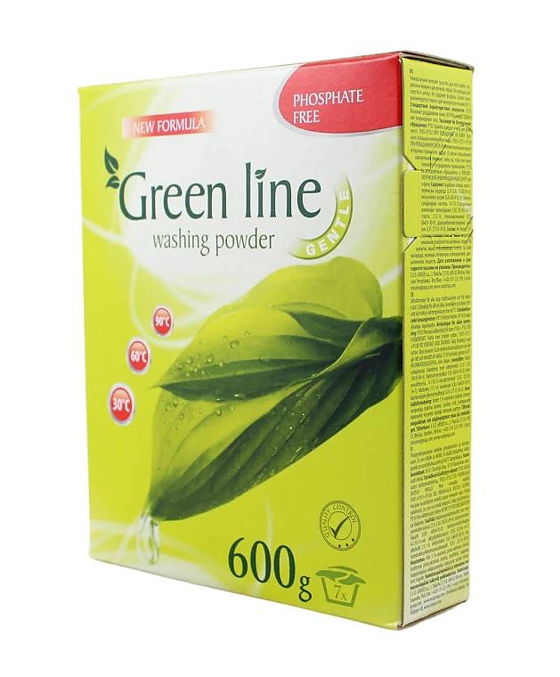 Green Line mosópor  7 mosás 600g Gentle