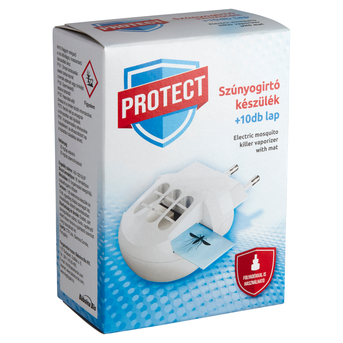 PROTECT PLUS SZÚNYOGIRTÓ KÉSZÜLÉK + 10 LAP