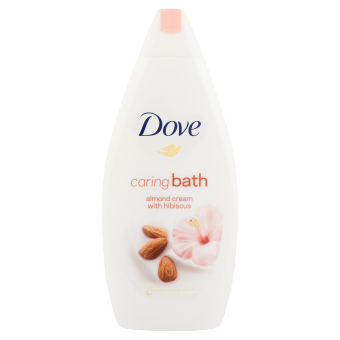 DOVE habfürdő 500ml Mandula krémmel