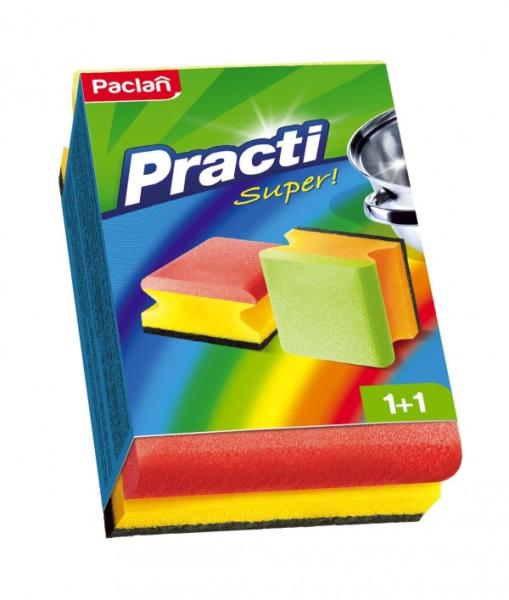 Paclan Practi Super formázott mosogatószivacs 2/1