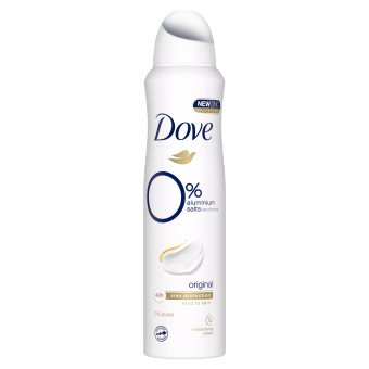 Dove Original dezodor 0% alumíniumsóval 150 ml