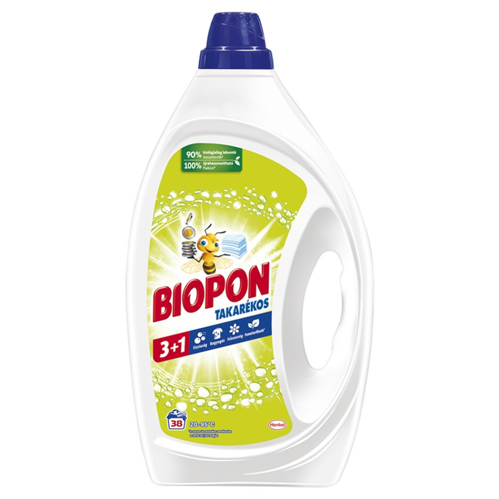 Biopon mosógél 38 mosás 1,71l