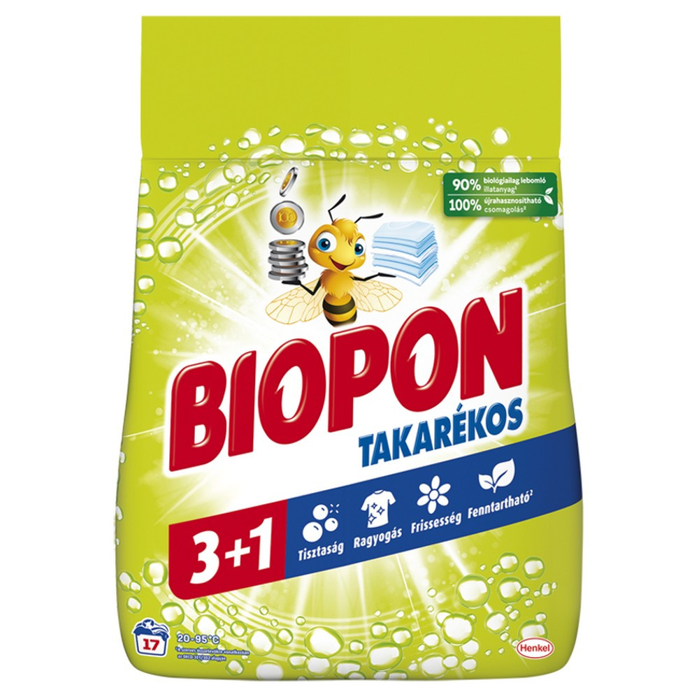 Biopon mosópor 17 mosás 1,02kg