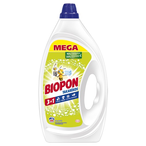 Biopon mosógél 88 mosás 3,96l MEGA