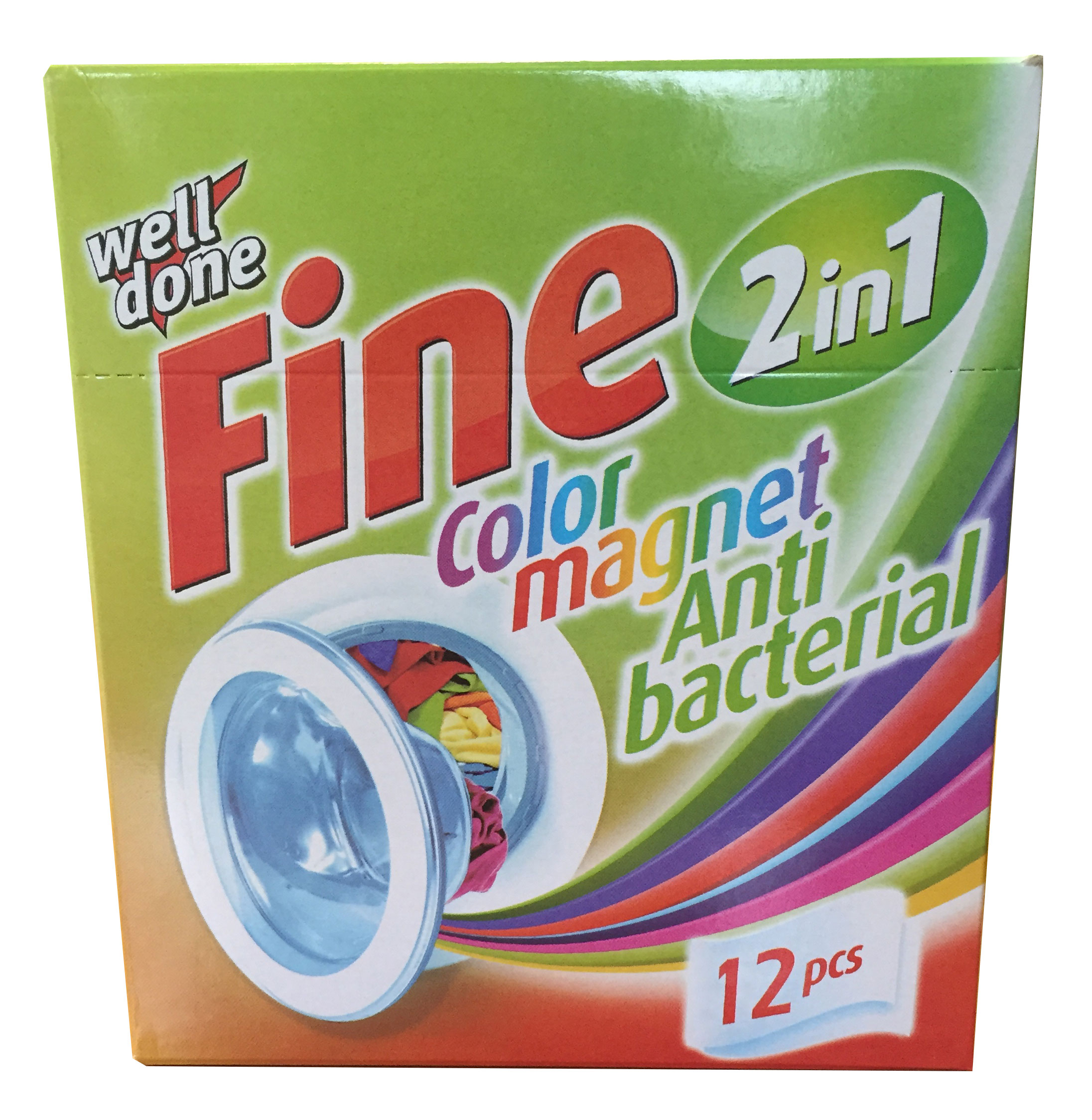 WD Fine Színvédő kendő - antibakteriális 12db