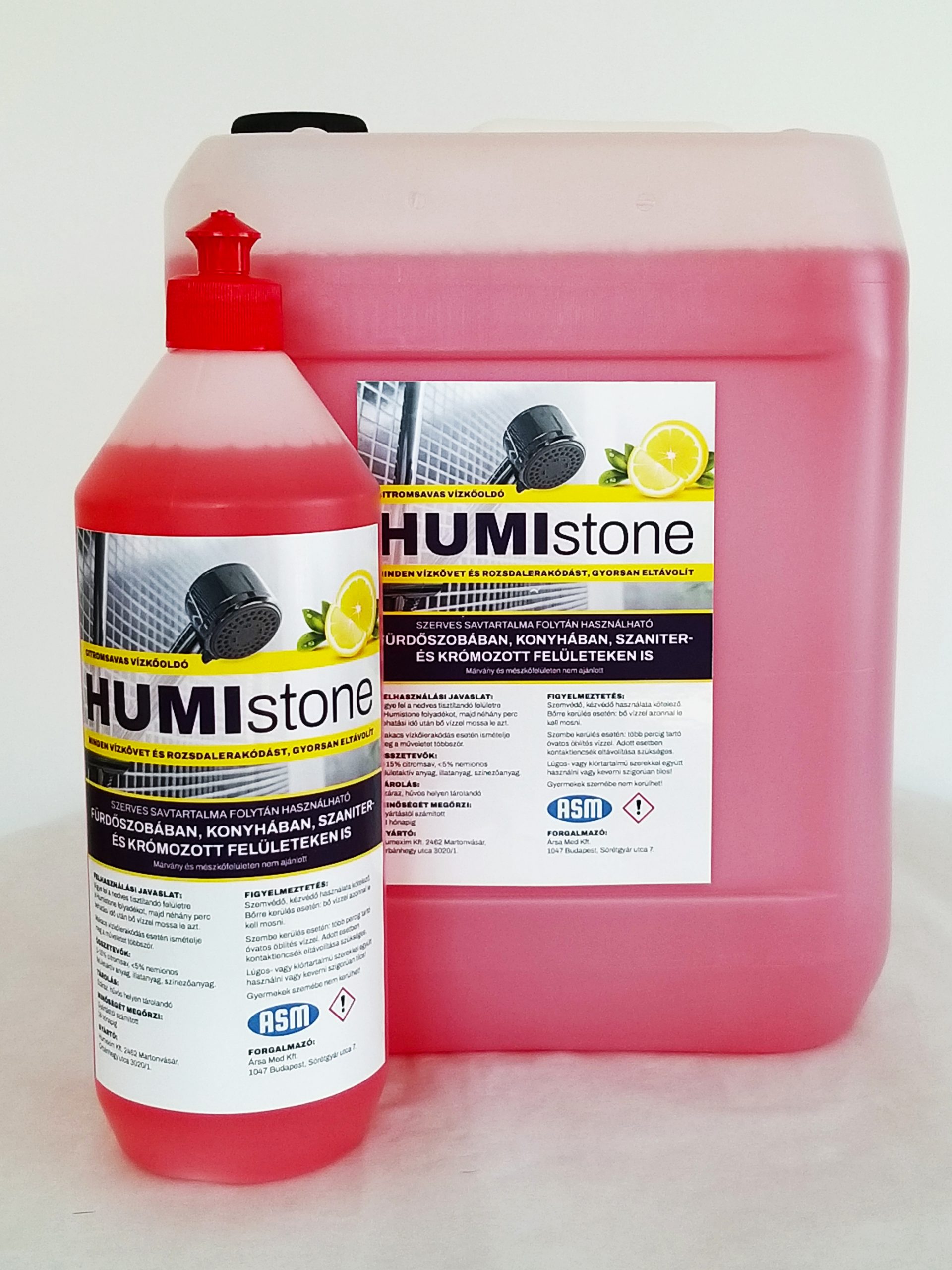 Humistone citromsavas Vízkőoldó 10L
