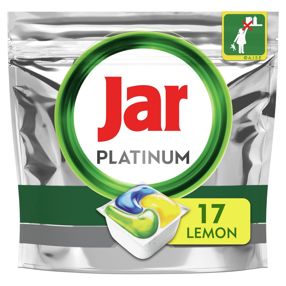 Jar mosogatógép tab. Plat Yellow 17CT