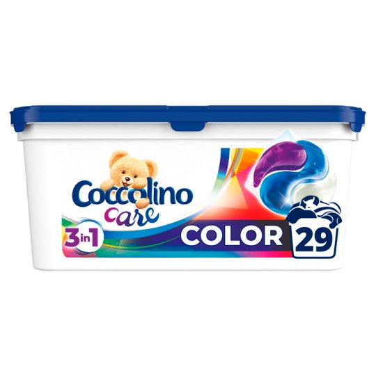 COCCOLINO Care mosógkapszula 29 db Color