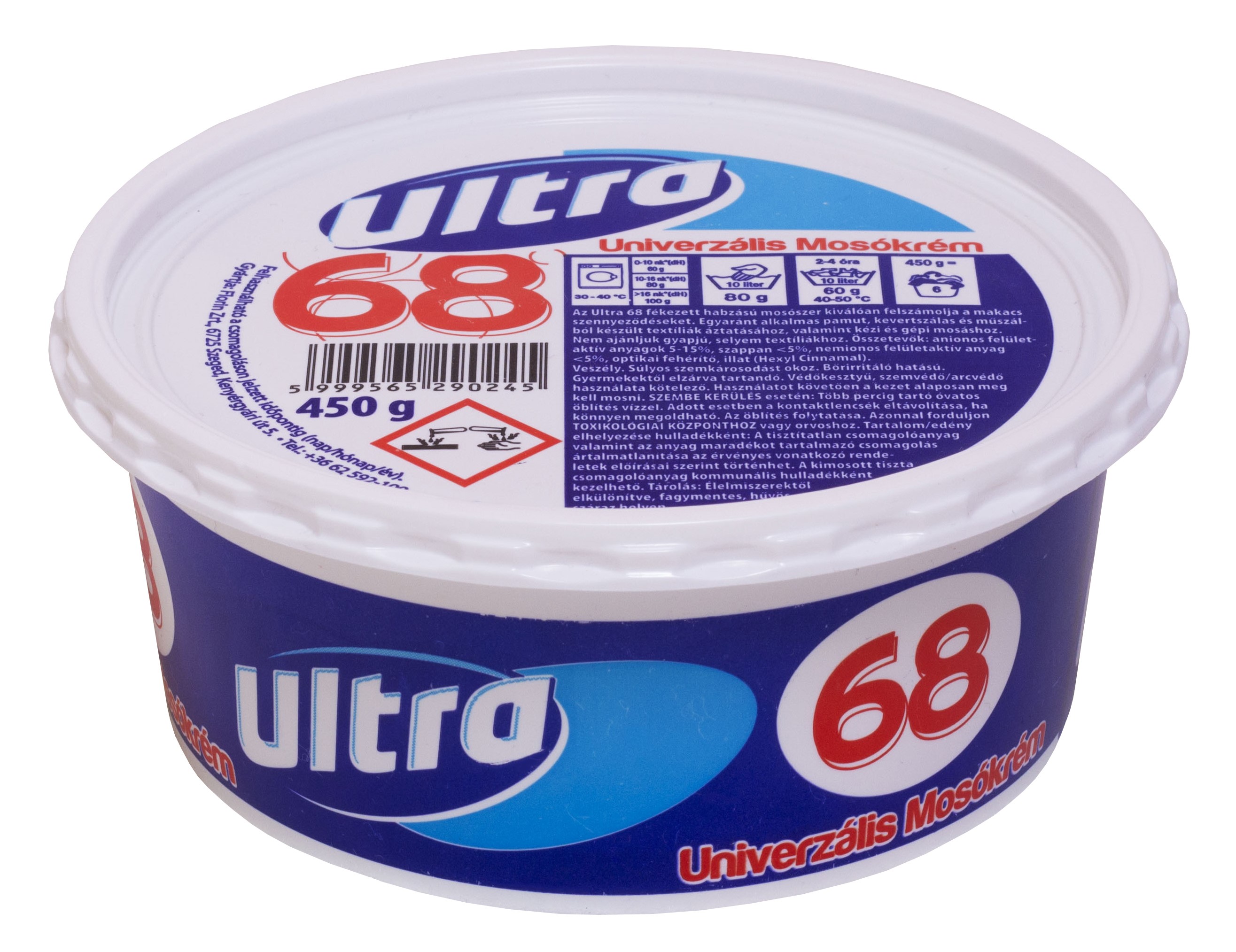 Ultra 68 Univerzális mosókrém 450g