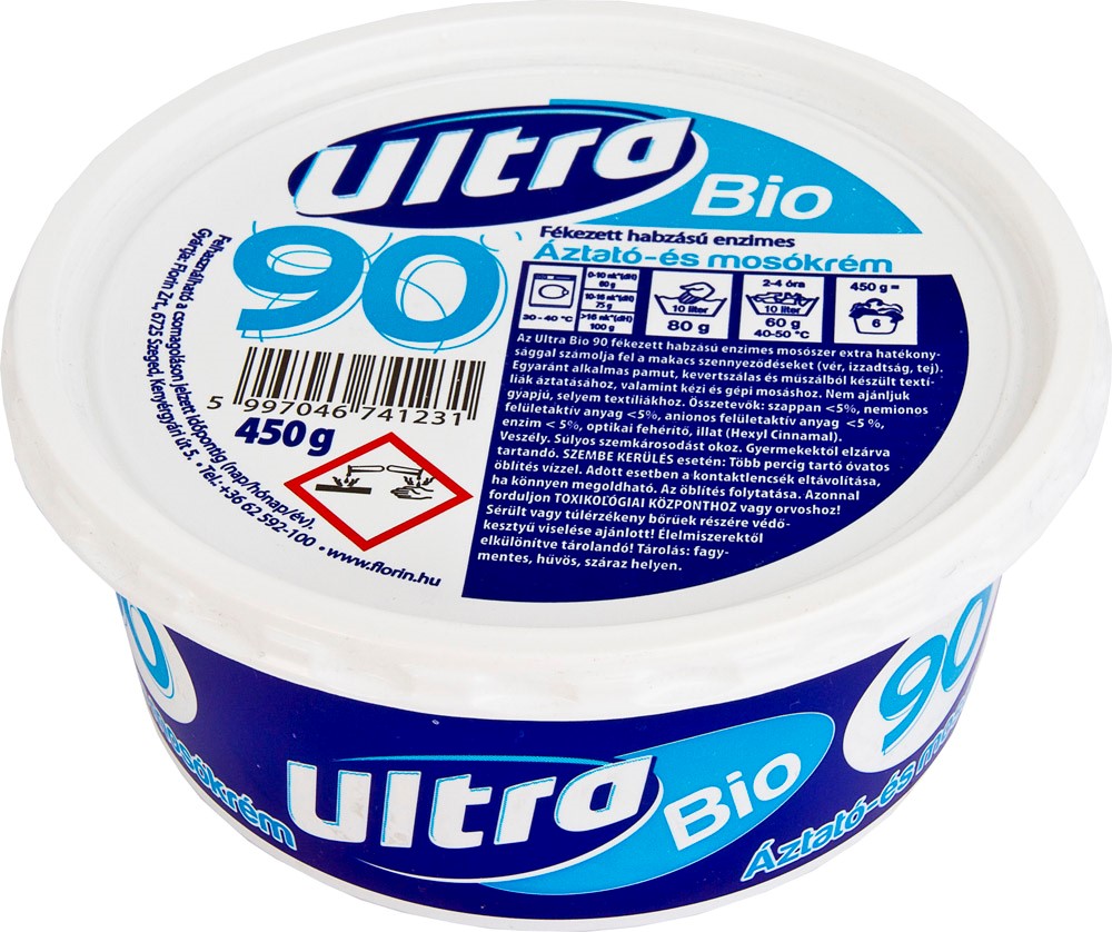 Ultra Bio 90 mosókrém 450 g