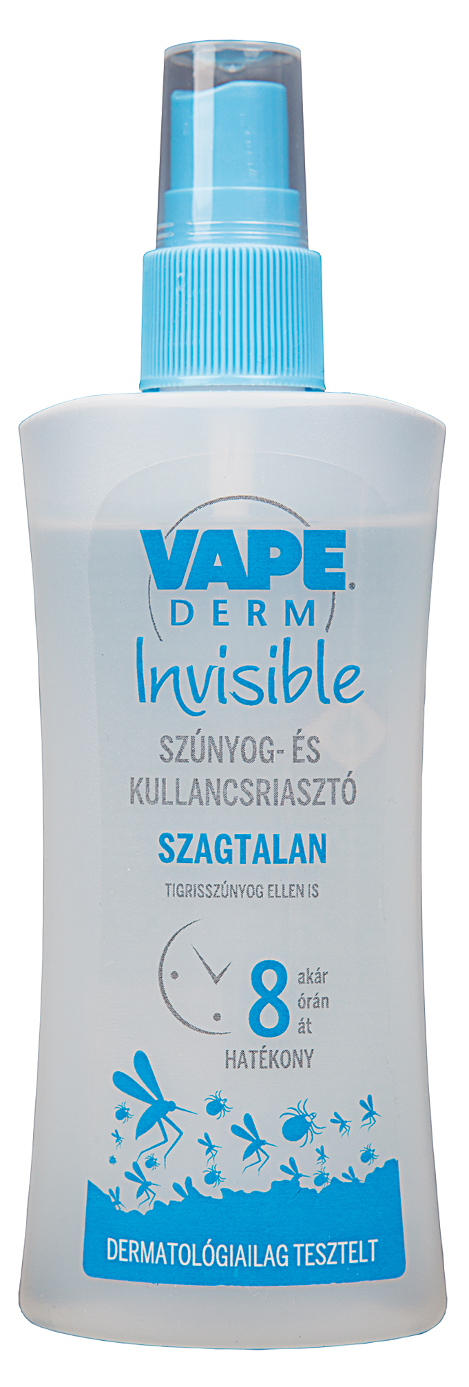 Vape Derm Invisible szúnyog és kullancsriasztó pumpás aerosol 100ml