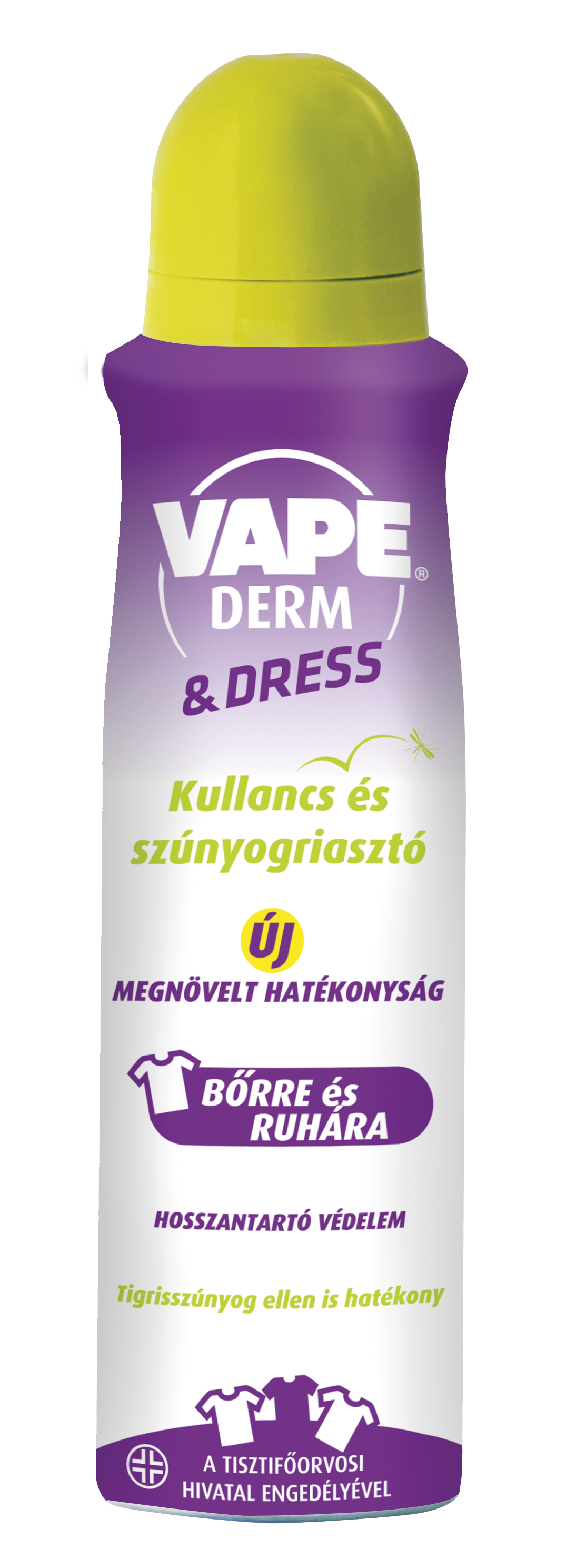 Vape Derm&Dress szúnyog és kullancsriasztó száraz aerosol 100ml