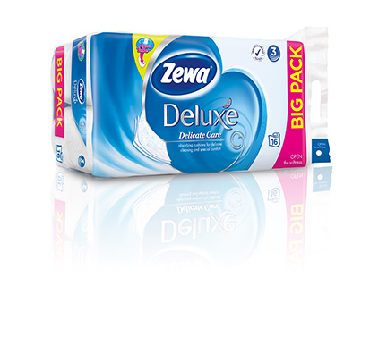 Zewa Deluxe 3 rétegu toalettpapír Delicate 16 tek.