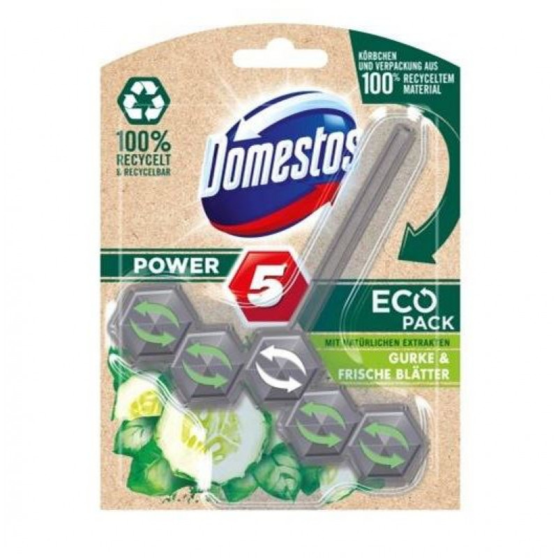 DOMESTOS Power5 ECO P WC-rúd 55g Cucumber