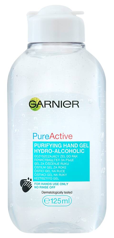 Garnier pur active kézfertőtlenítő gél 125ml