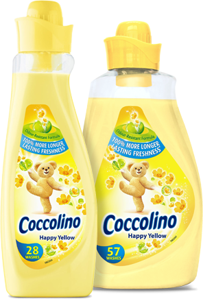 Coccolino öblíto 975ml Happy Yellow