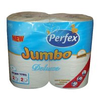 Perfex kéztörlo JUMBO Deluxe 2 tek. 2 rét. 200lap