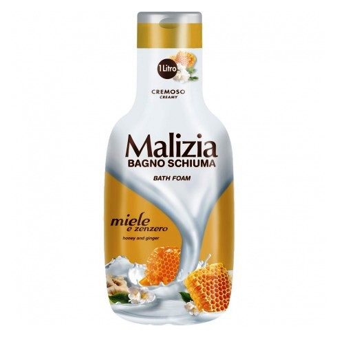 Malizia habfürdő 1000ml Honey & Ginger