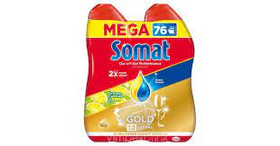 Somat Gold Gel Anti Grease Duo Lemon