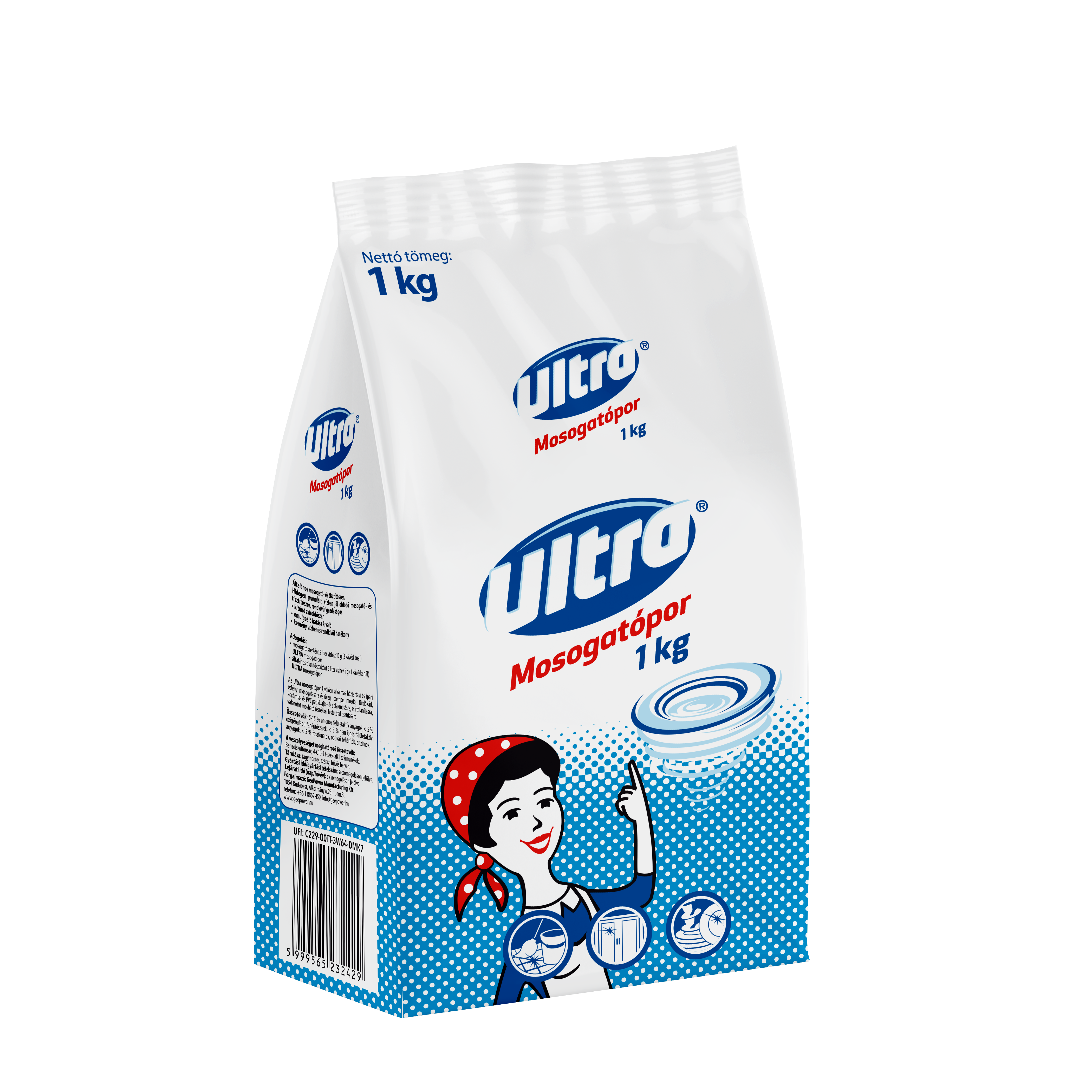 Ultra Mosogatópor 1 kg